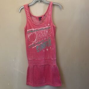 NEW Sinful X Affliction romper/dress Small